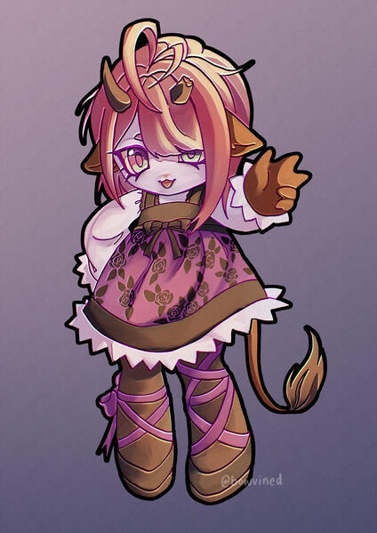 Chibi Full-Body Example Chibi Full-Body Example