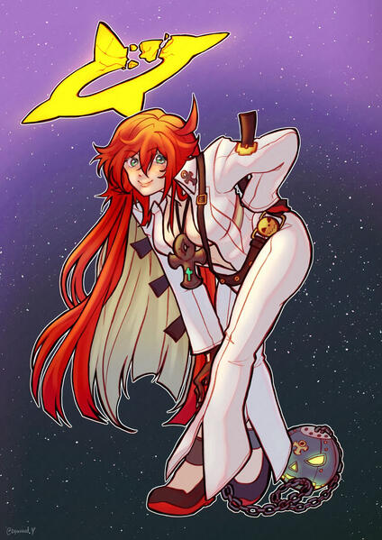 Jack-O' Valentine from Guilty Gear Strive